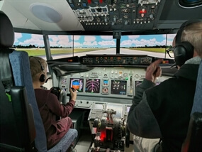Customer Photo of 737 Flight Simulator Norfolk